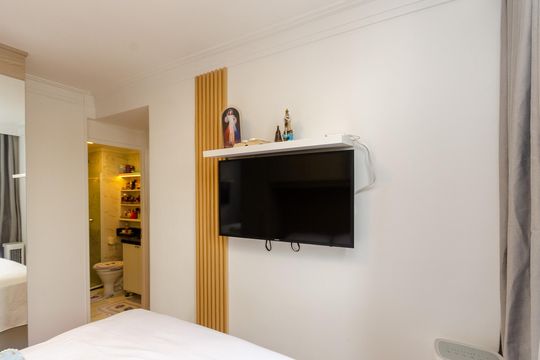 Suíte de apartamento à venda com 2 quartos, 54m² em Jardim Iris, São Paulo