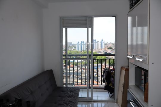 Sala de apartamento para alugar com 1 quarto, 2500m² em Vila Tolstoi, São Paulo