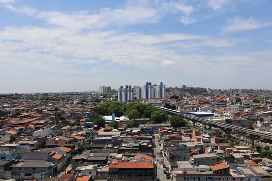 Vista da Varanda de apartamento para alugar com 1 quarto, 2500m² em Vila Tolstoi, São Paulo