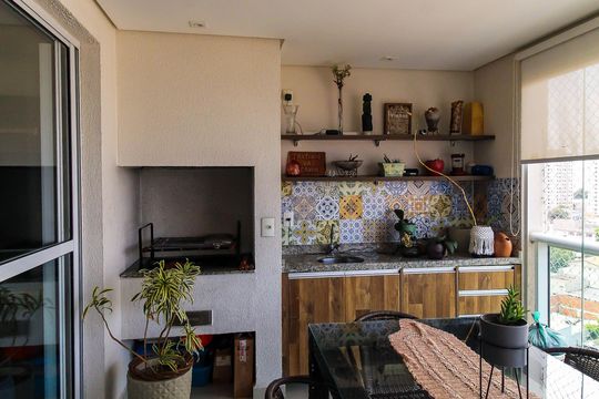 Varanda de apartamento à venda com 3 quartos, 87m² em Alto da Mooca, São Paulo