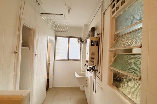 Área de serviço de apartamento para alugar com 3 quartos, 100m² em Ipanema, Rio de Janeiro