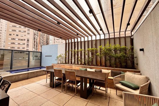 Área comum - Churrasqueira 2 de apartamento à venda com 3 quartos, 88m² em Alphaville, Barueri