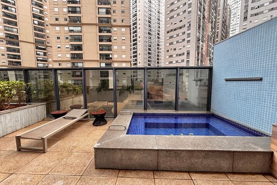 Área comum - Churrasqueira 2 de apartamento à venda com 3 quartos, 88m² em Alphaville, Barueri