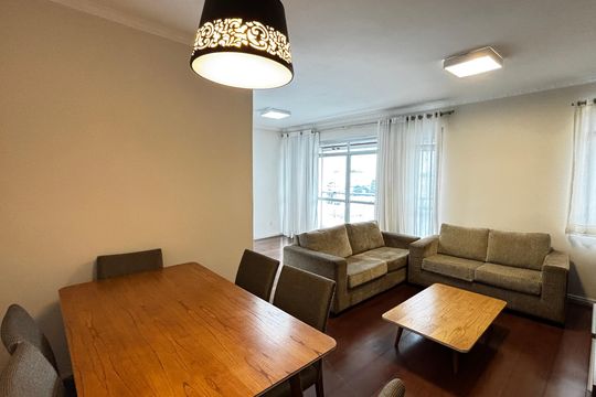 Sala - Sala de Jantar  de apartamento para alugar com 3 quartos, 141m² em Campestre, Santo André