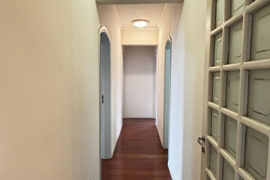 Corredor de apartamento para alugar com 3 quartos, 141m² em Campestre, Santo André
