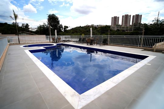 Área comum de apartamento para alugar com 2 quartos, 47m² em Jardim Bandeirantes, Sorocaba