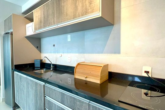 Cozinha de apartamento para alugar com 1 quarto, 37m² em Vila da Saúde, São Paulo
