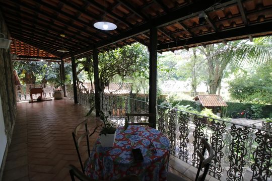 Varanda de casa de condomínio à venda com 4 quartos, 700m² em Taquara, Rio de Janeiro