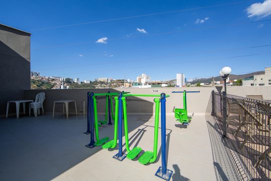 ACADEMIA AO AR LIVRE  de apartamento para alugar com 2 quartos, 49m² em Estoril, Belo Horizonte
