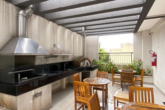 Área comum - Churrasqueira de apartamento à venda com 2 quartos, 47m² em Presidente Altino, Osasco