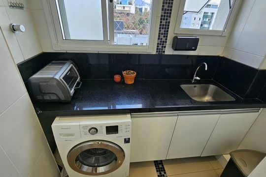 Área de Serviço de apartamento à venda com 3 quartos, 82m² em Buritis, Belo Horizonte