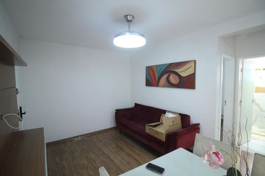 Sala de apartamento para alugar com 2 quartos, 60m² em Camargos, Belo Horizonte