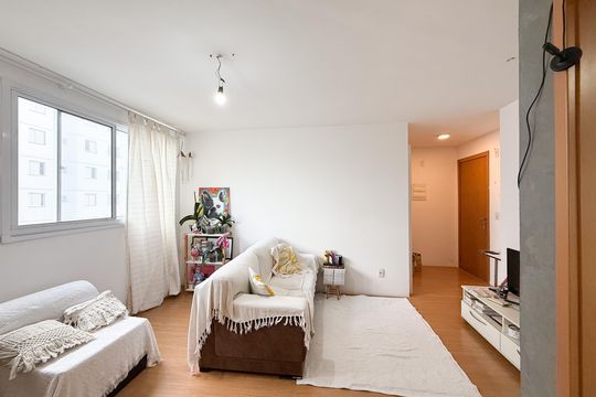 Sala de apartamento à venda com 1 quarto, 44000m² em Jardim Iris, São Paulo