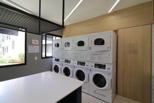 Área comum - Lavanderia de apartamento para alugar com 2 quartos, 37m² em Jurubatuba, São Paulo
