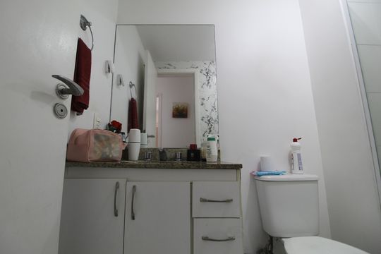 Banheiro Social de apartamento à venda com 2 quartos, 70m² em Recreio dos Bandeirantes, Rio de Janeiro