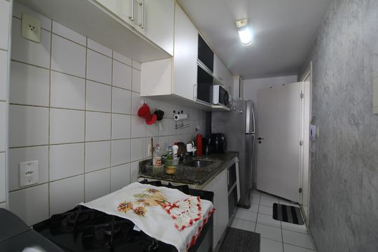 Cozinha de apartamento à venda com 2 quartos, 70m² em Recreio dos Bandeirantes, Rio de Janeiro