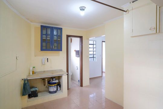Cozinha de kitnet/studio para alugar com 1 quarto, 28m² em Boa Vista, São Caetano do Sul