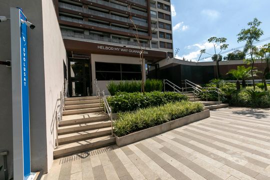 FACHADA DO PRÉDIO de apartamento à venda com 1 quarto, 36m² em Botafogo, Campinas