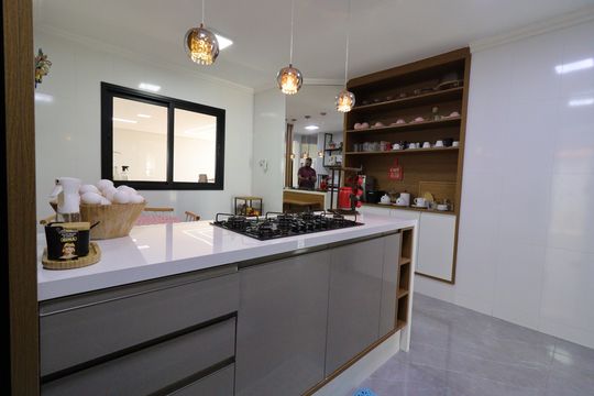 Cozinha de casa à venda com 4 quartos, 380m² em Chácara Meyer, São Paulo