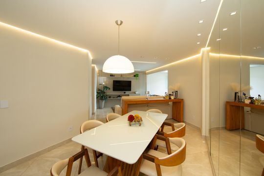 SALA de apartamento à venda com 3 quartos, 120m² em Buritis, Belo Horizonte