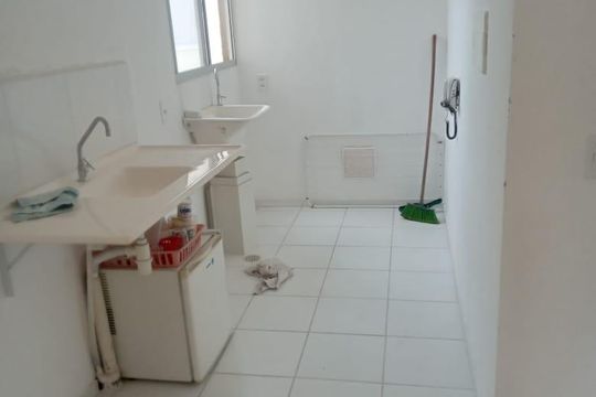 Cozinha de apartamento para alugar com 2 quartos, 39m² em Jardim Boa Vista (Zona Oeste), Osasco