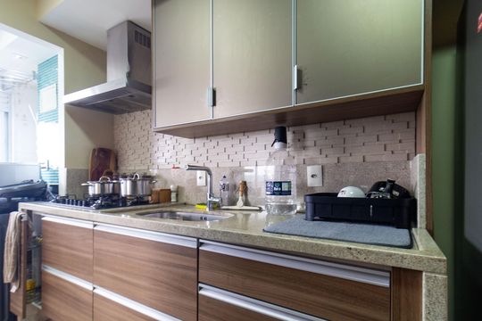 Cozinha de apartamento para alugar com 2 quartos, 76m² em Vila Leopoldina, São Paulo