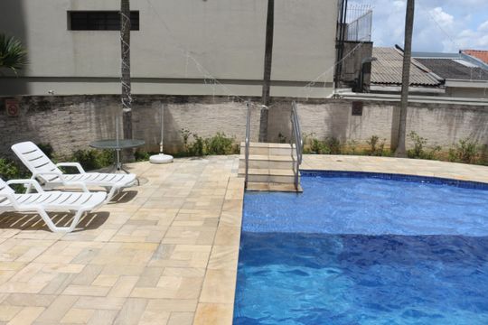 Área comum - Piscina de apartamento para alugar com 2 quartos, 62m² em Fundação, São Caetano do Sul