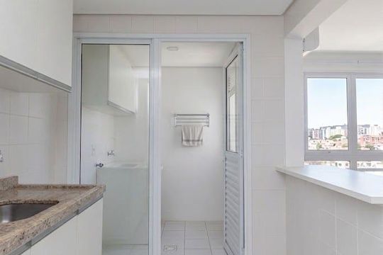 Cozinha de apartamento à venda com 2 quartos, 103m² em Petrópolis, Porto Alegre