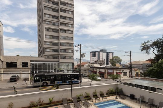 Vista da Sacada de apartamento à venda com 3 quartos, 83m² em Vila Mazzei, São Paulo