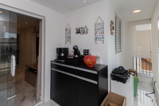 Varanda de apartamento à venda com 3 quartos, 83m² em Vila Mazzei, São Paulo