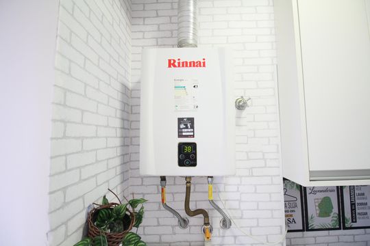 Aquecedor de apartamento à venda com 2 quartos, 64m² em Chácara Agrindus, Taboão da Serra