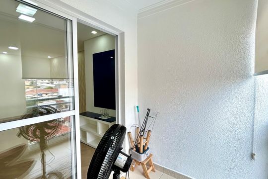 Varanda da Sala de apartamento para alugar com 2 quartos, 58m² em Jardim Flor da Montanha, Guarulhos