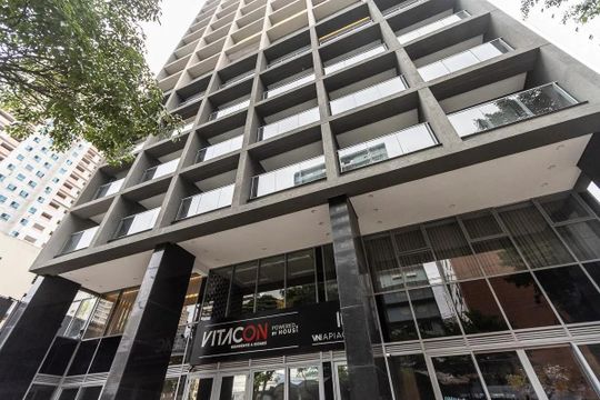 Fachada de kitnet/studio para alugar com 1 quarto, 25m² em Pompeia, São Paulo