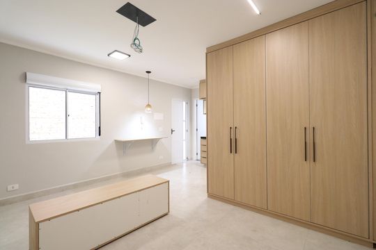 Sala/Quarto de kitnet/studio para alugar com 1 quarto, 28m² em Vila Romana, São Paulo