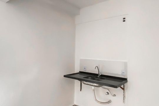 Sala /cozinha de apartamento à venda com 2 quartos, 38m² em Vila Santa Teresa, São Paulo
