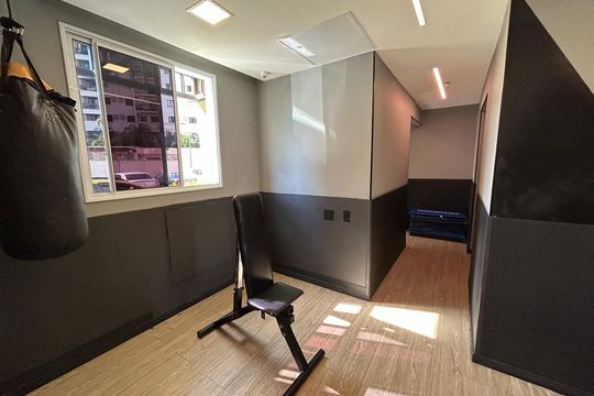 Área comum - Academia de apartamento para alugar com 2 quartos, 49m² em Del Castilho, Rio de Janeiro