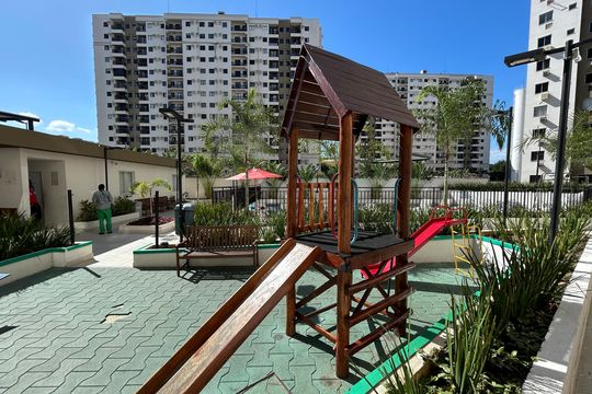 Área comum - Playground de apartamento para alugar com 2 quartos, 49m² em Del Castilho, Rio de Janeiro