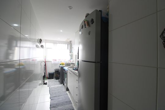 Cozinha de apartamento à venda com 3 quartos, 77m² em Anil, Rio de Janeiro