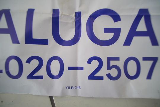 Placa de apartamento para alugar com 2 quartos, 63m² em Guarani, Novo Hamburgo