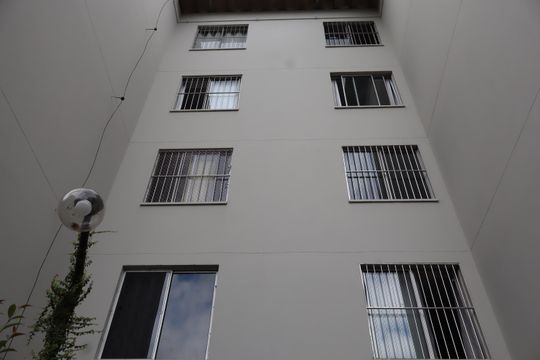 Fachada do bloco de apartamento para alugar com 2 quartos, 5m² em Cidade Satelite Santa Barbara, São Paulo