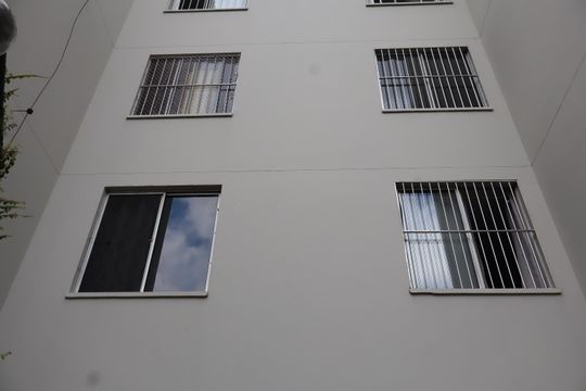 Fachada do bloco de apartamento para alugar com 2 quartos, 5m² em Cidade Satelite Santa Barbara, São Paulo