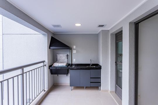 Varanda de apartamento para alugar com 2 quartos, 69m² em City América, São Paulo