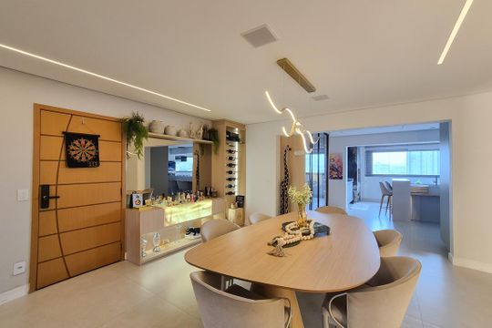 Sala de Jantar de apartamento para alugar com 3 quartos, 240m² em Nova Petrópolis, São Bernardo do Campo