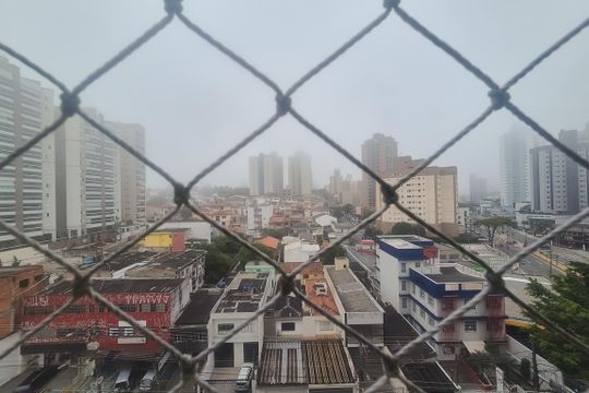 Sala - vista de apartamento para alugar com 3 quartos, 240m² em Nova Petrópolis, São Bernardo do Campo