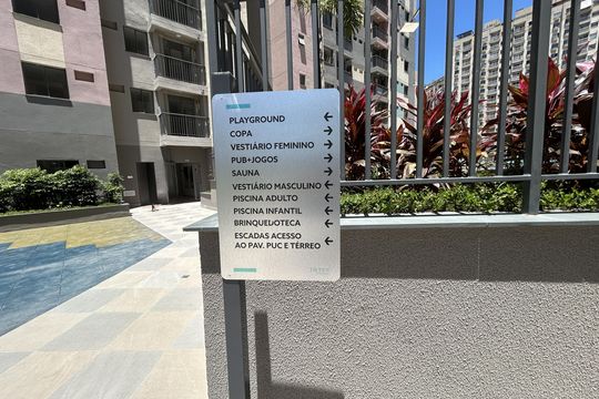Área comum de apartamento para alugar com 2 quartos, 38m² em Cachambi, Rio de Janeiro