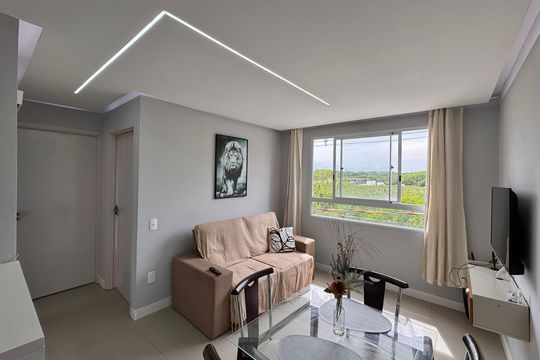 Sala de apartamento para alugar com 2 quartos, 43m² em Recreio dos Bandeirantes, Rio de Janeiro