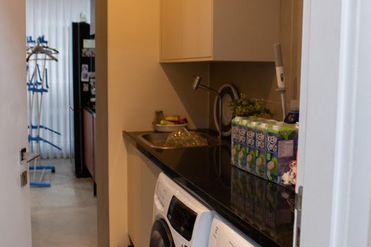 Área de serviço de apartamento à venda com 3 quartos, 167m² em Jardim das Acacias, São Paulo