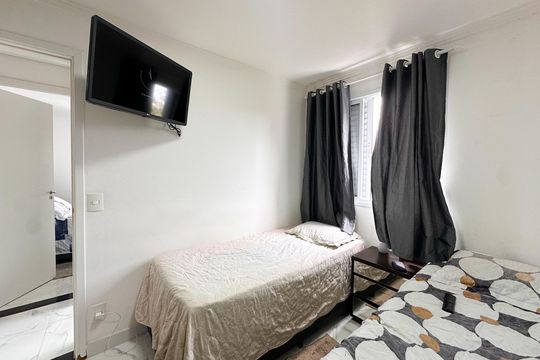 Quarto 2 de apartamento para alugar com 2 quartos, 54m² em Jd N Sra de Fatima, São Bernardo do Campo