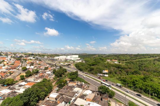 Vista da Salas de apartamento para alugar com 2 quartos, 38m² em Jardim Campos Elíseos, Campinas