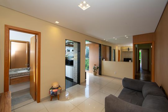 SALA de apartamento à venda com 2 quartos, 64m² em Buritis, Belo Horizonte